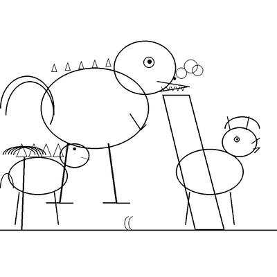 Dinosaur Discovery coloring page