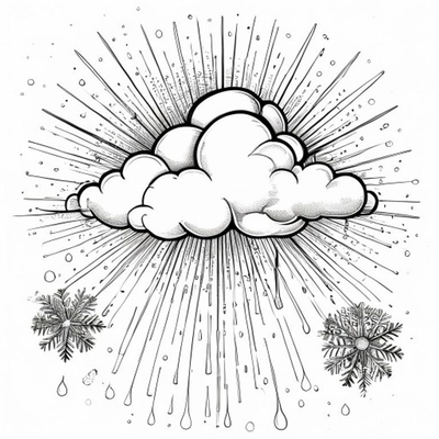Weather Watcher coloring page preview